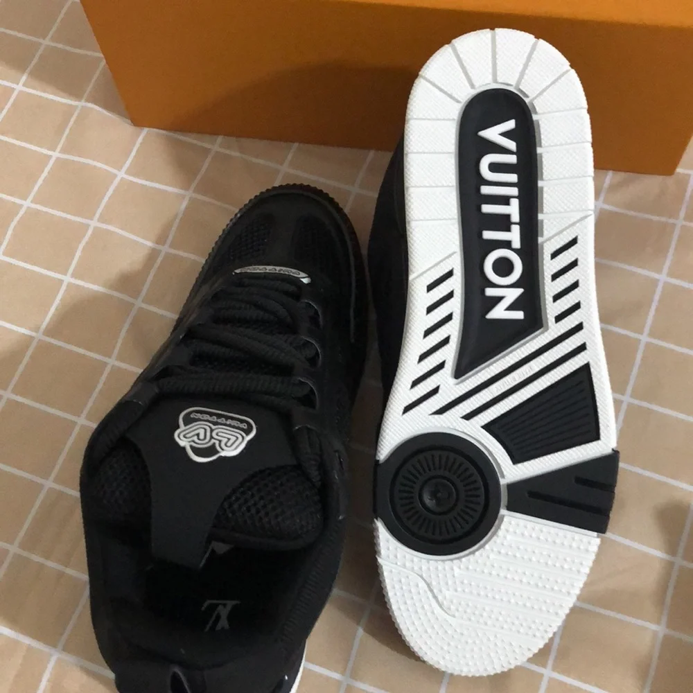 Men’s Louis Vuitton Black Skate Trainer Sneakers Size 11 - Picture 14 of 14